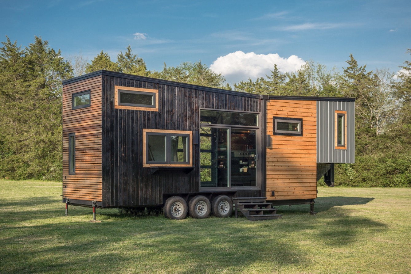 The Escher Tiny House on Wheels by New Frontier Tiny Homes: Built for Famil...