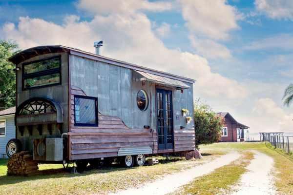 Incredible Gypsy Mermaid Tiny House Built for only $15k - Even Has Pizza Oven!