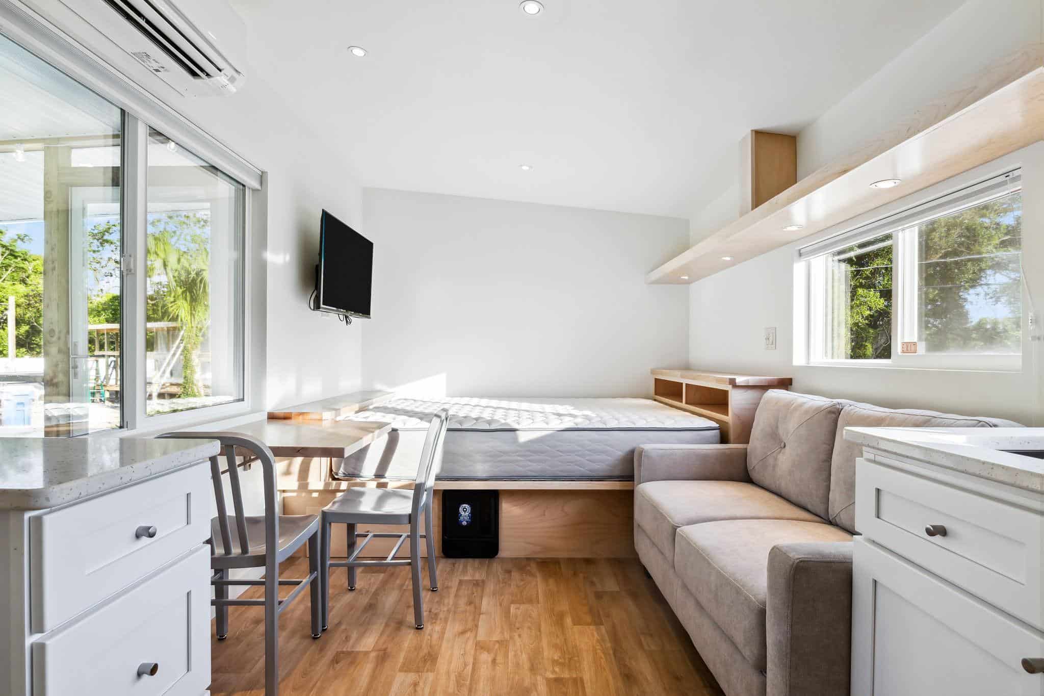Few Units Left! The Grove Duplex Tiny House Rentals in Tampa, FL