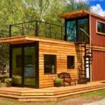 The Helm CargoHome Shipping Container Tiny House Vacation in Waco Texas 001