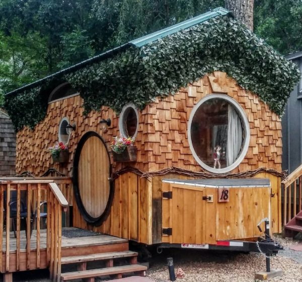 The Hobbit Tiny House Vacation at WeeCasa in Lyons Colorado 001