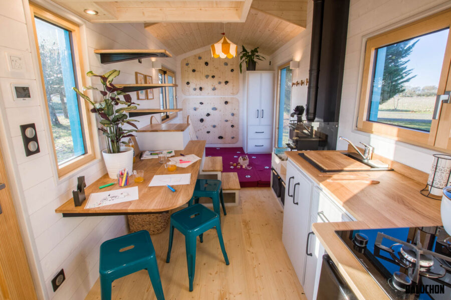 The House Of Happiness Tiny House Addition w Epic Playroom. 45