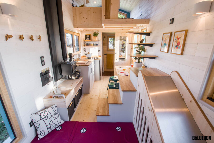 The House Of Happiness Tiny House Addition w Epic Playroom. 78
