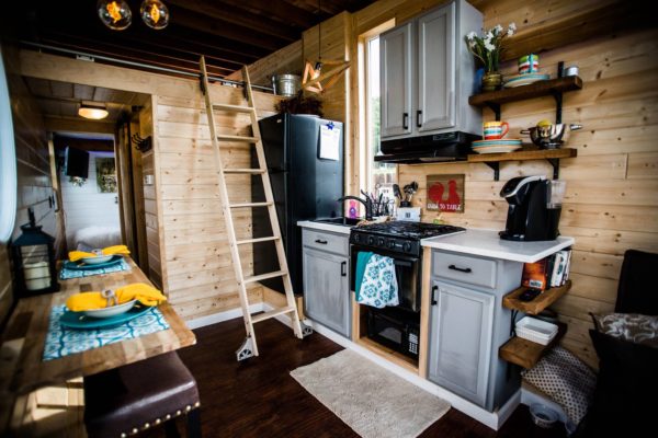The Industrial: Wheel Life Tiny House Vacation in KY