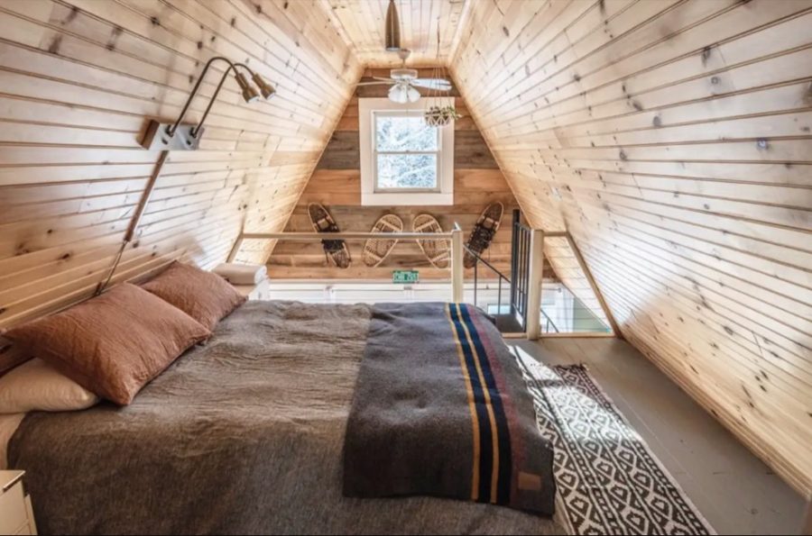 The Kingdom A-frame Cabin in Burke Vermont via Alexis-Airbnb 0025
