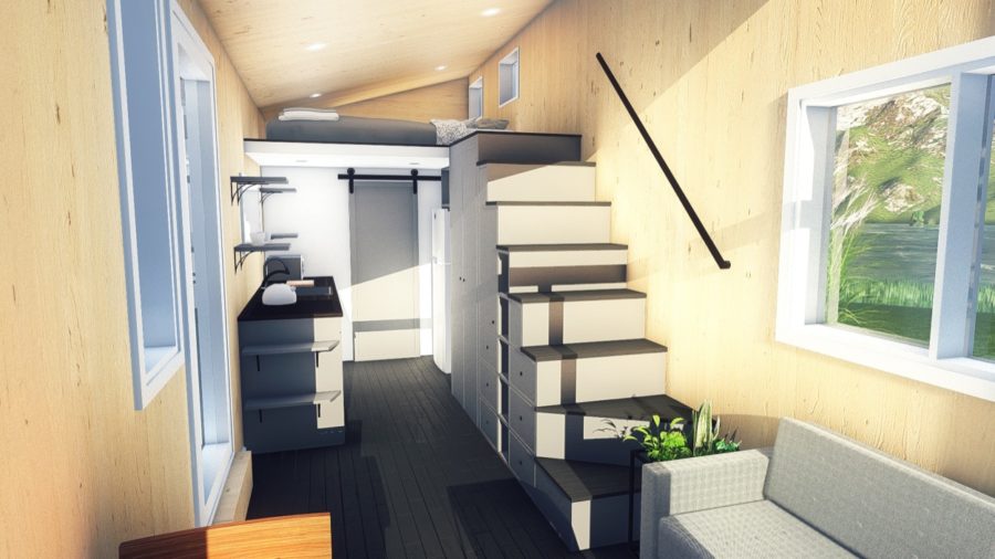 The Luna Tiny House by New Frontier Tiny Homes – Budget-Conscious Model 003
