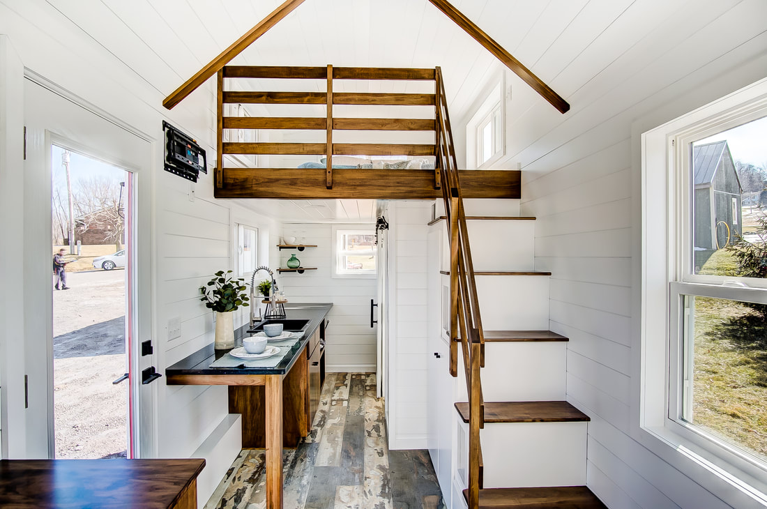The Manteo Tiny House Headed to River & Twine Tiny House Hotel in Rock Mount 003