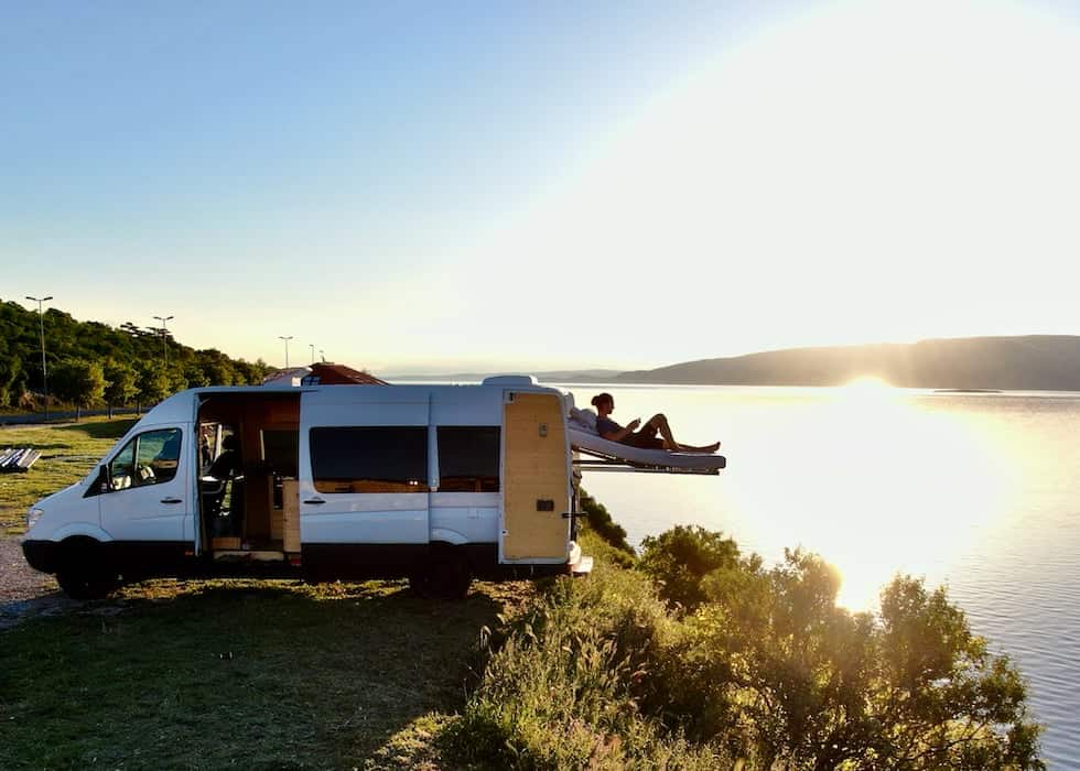 Sliding Bed Van Build