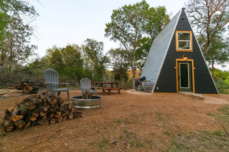 The Modern A Tiny Cabin in Marble Falls Texas 001