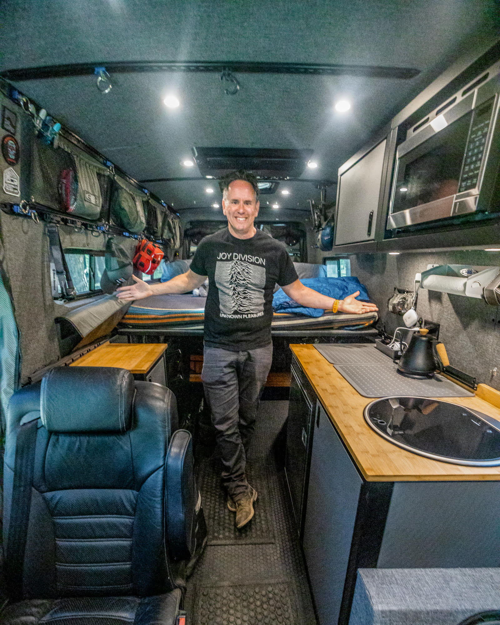 The Mullet Van with Massive Speaker System