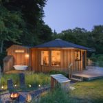 The Nest Roundhouse Cabin with Outdoor Bath in the UK 001