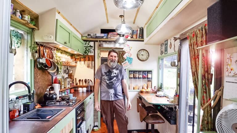 View of 3 Years in the Smallest Tiny House | Epic Off-Grid Homestead Tour