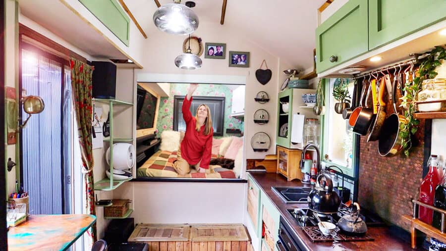 The Off Grid Ireland Dream - Tiny House Interior - Exploring Alternatives