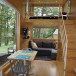 The Oki Tiny House Vacation in The Catskills Upper-State New York via atinyhouseresort-com 001