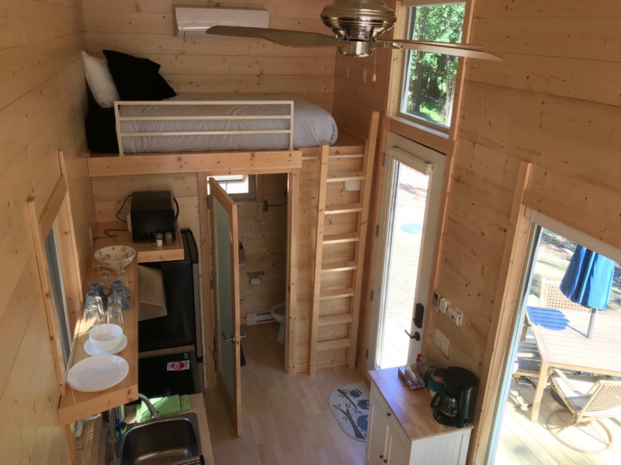 The Oki Tiny House Vacation in The Catskills Upper-State New York via atinyhouseresort-com 004