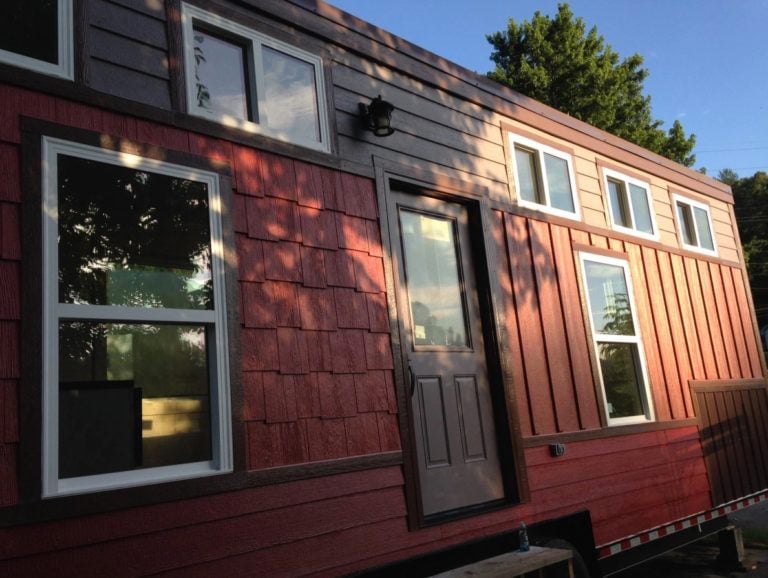 A tiny home by Brevard Tiny House Company