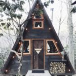 The Starling 14×14 Moody Aframe Tiny House in NC 001