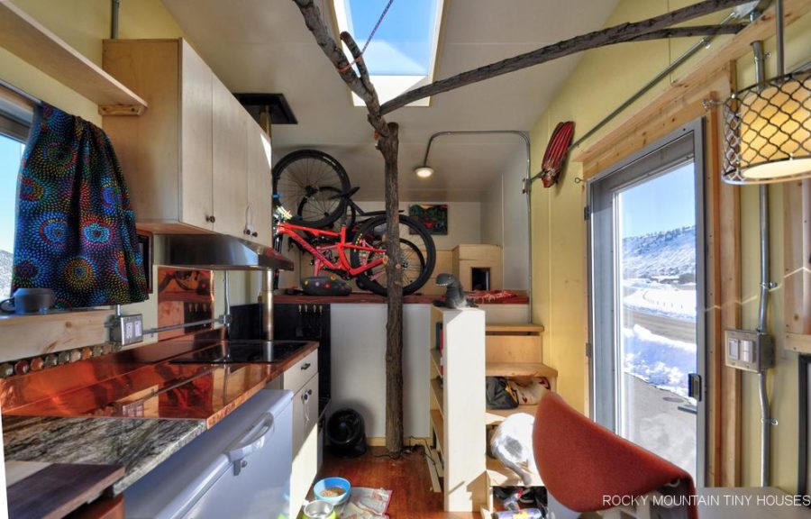 The Tucson 28-foot Lightweight Gooseneck Tiny House by Rocky Mountain Tiny Houses