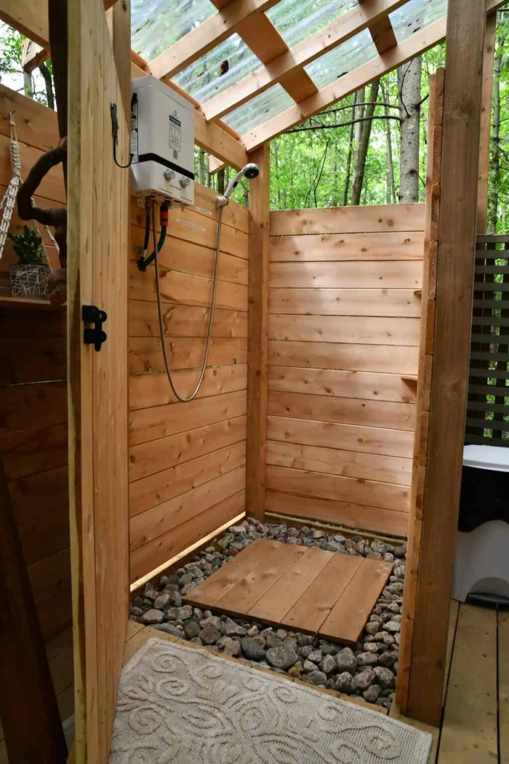 Tiny Ontario Cabin with an Outdoor Bathroom