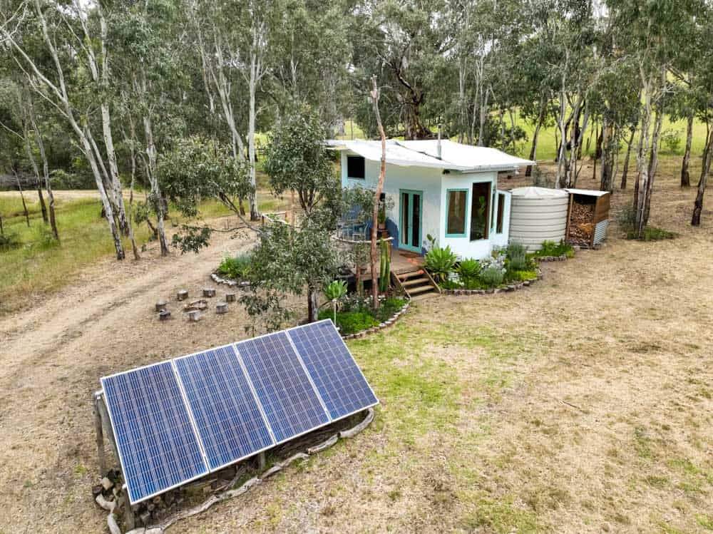 Their $16K DIY Off-Grid Tiny Home
