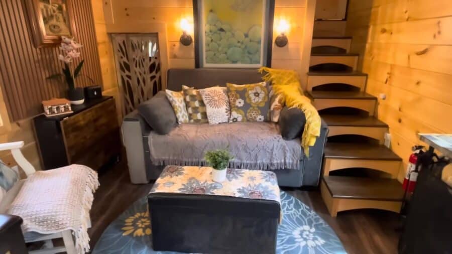 Their Custom Mountain Tiny Home 2 Beds 2 Baths 2