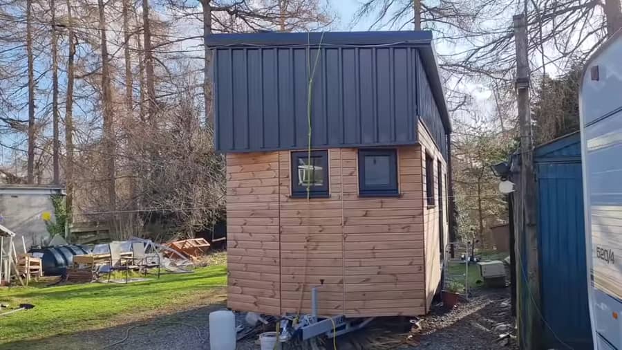 Their DIY Wee Tiny Home in the Scottish Highlands