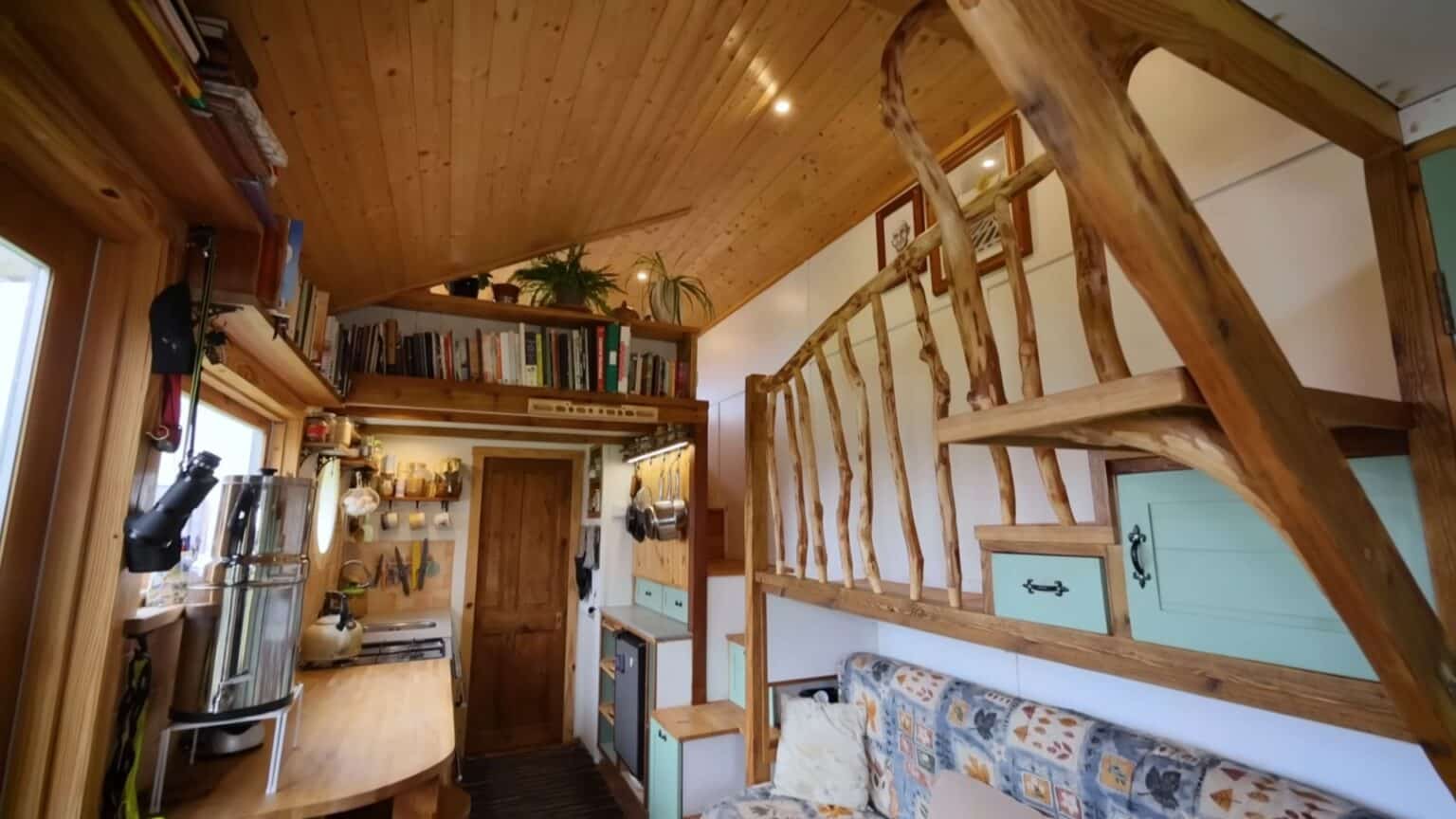 Their Reclaim-Built Off-Grid Tiny House