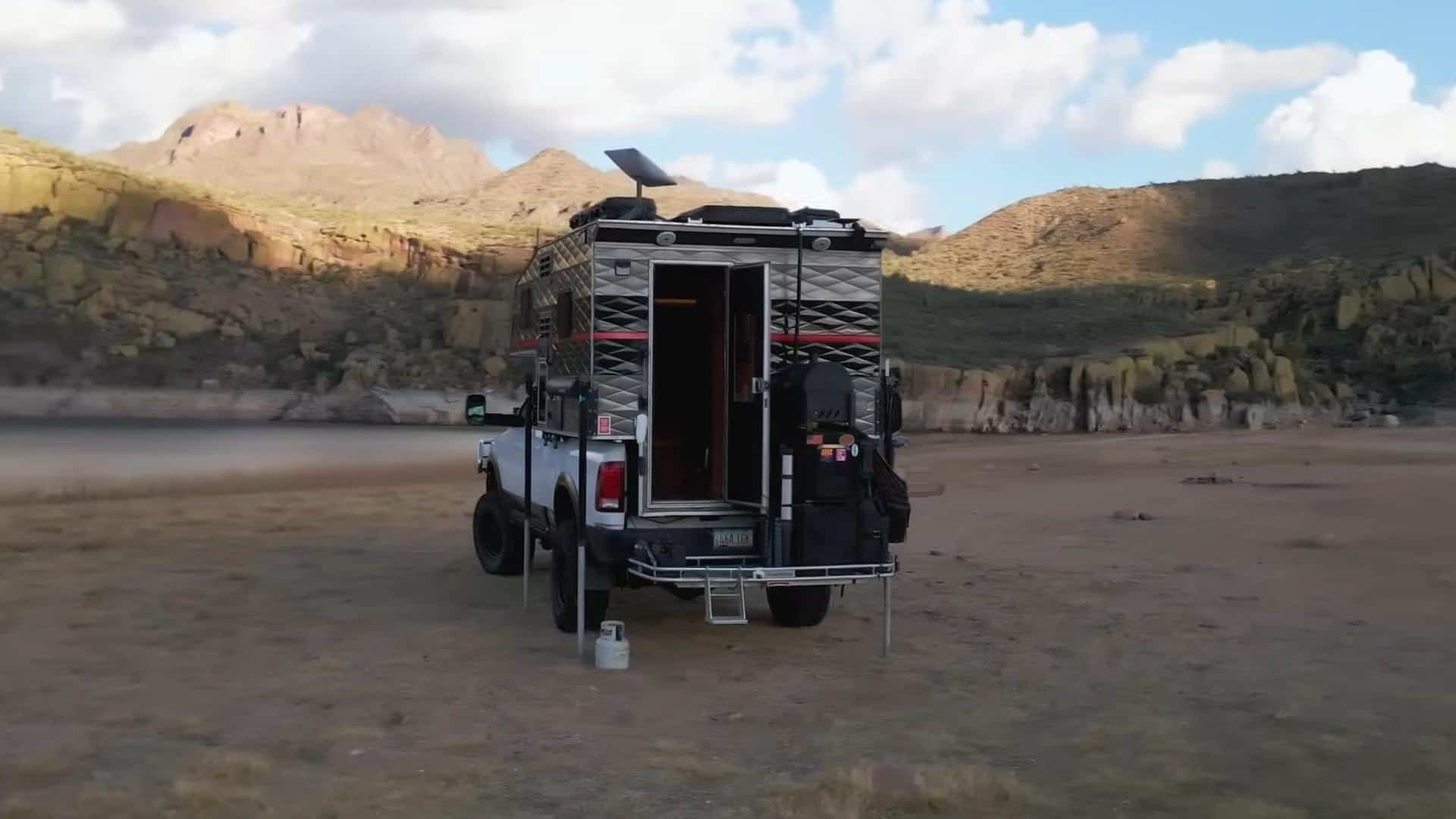 Tiny Overlanding Truck Camper