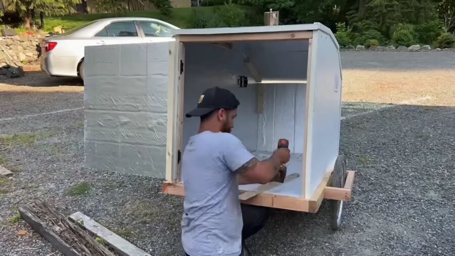 They Built TWO Micro Homes for Homeless People 3