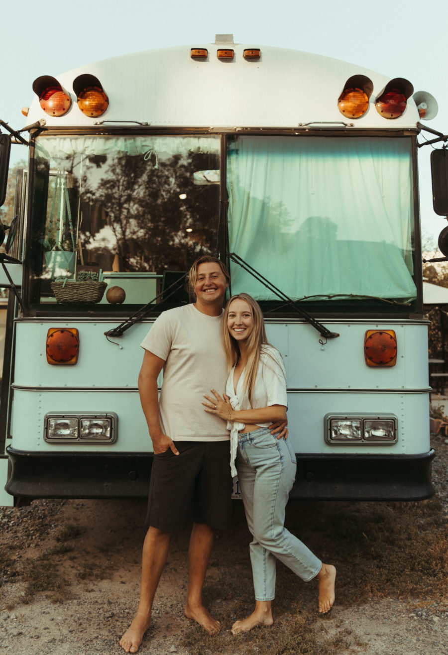 They Got Married in College & Moved Into Their Converted Bus! 4