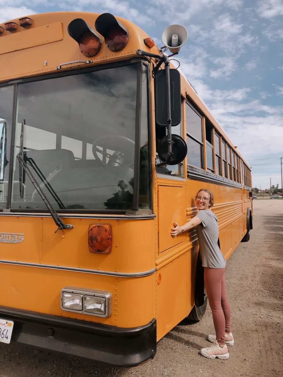They Got Married in College & Moved Into Their Converted Bus! 6