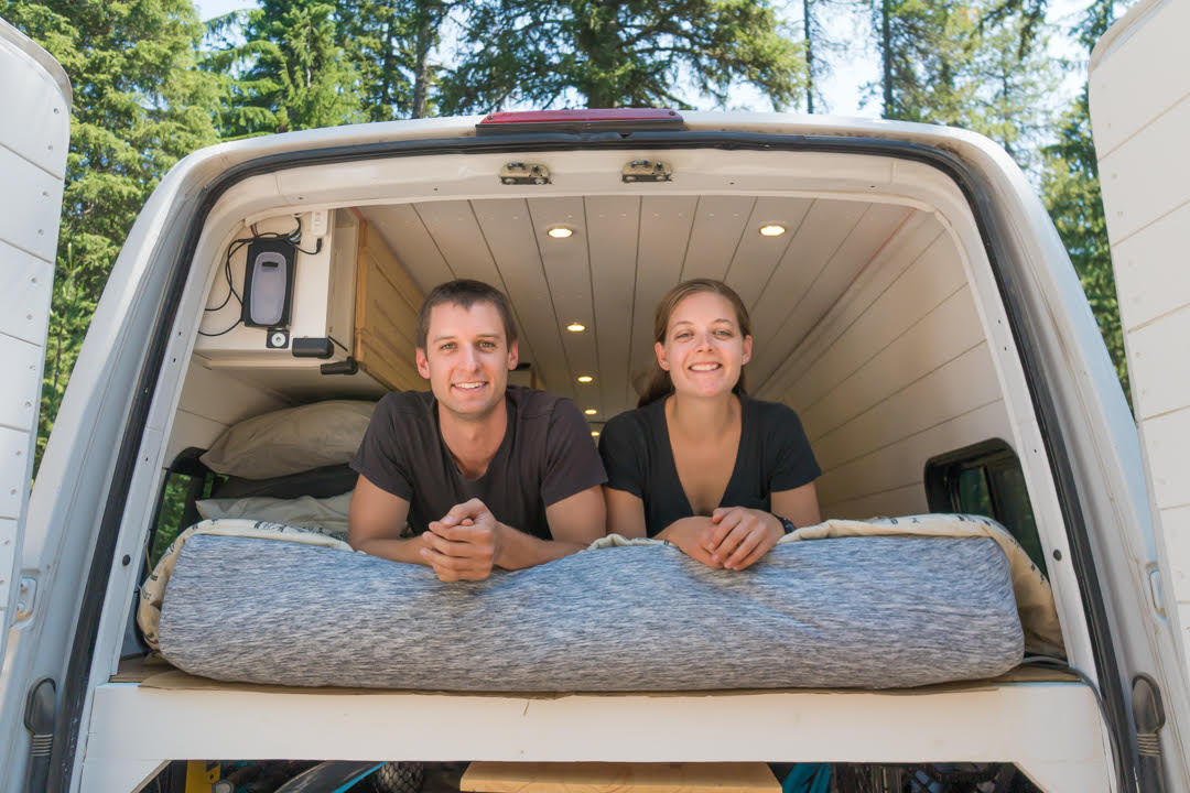They Remodeled the Interior of Their Sprinter for $8K! 2