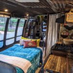 They Turned This Shuttle Bus Into A Tiny House FOR SALE via Van Life Trader 003
