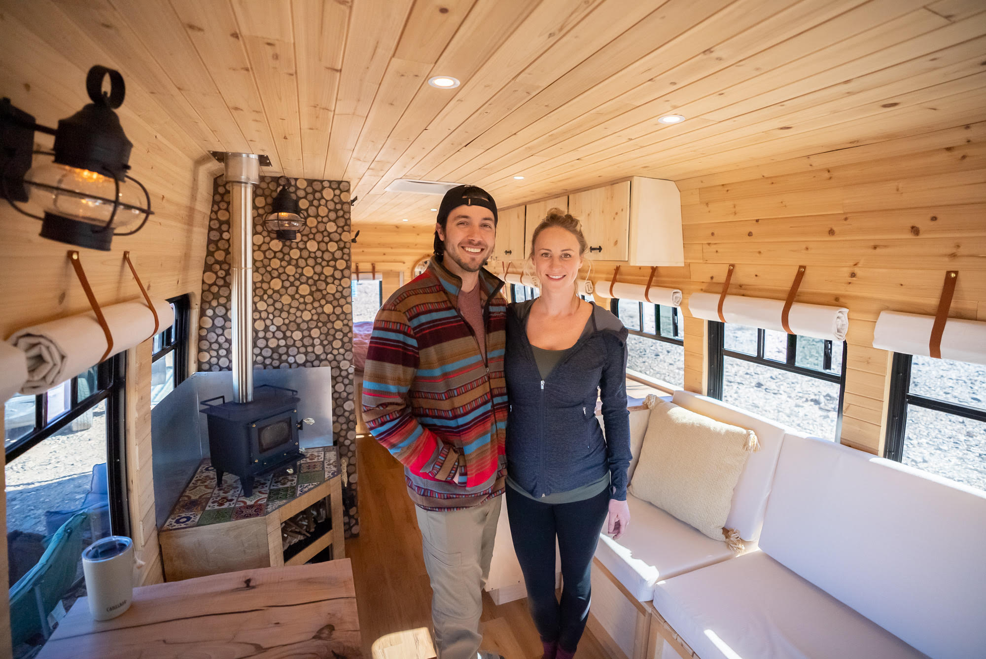 They’re Expecting A Baby & Building a Bus!