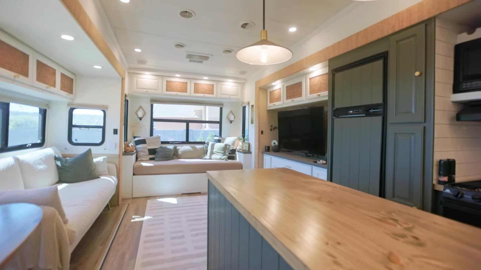 Cozy Tiny House Living Room