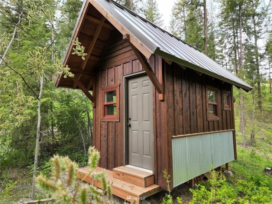 This Tiny Cabin Comes with 2 Acres of Thinned & Surveyed Forest 7