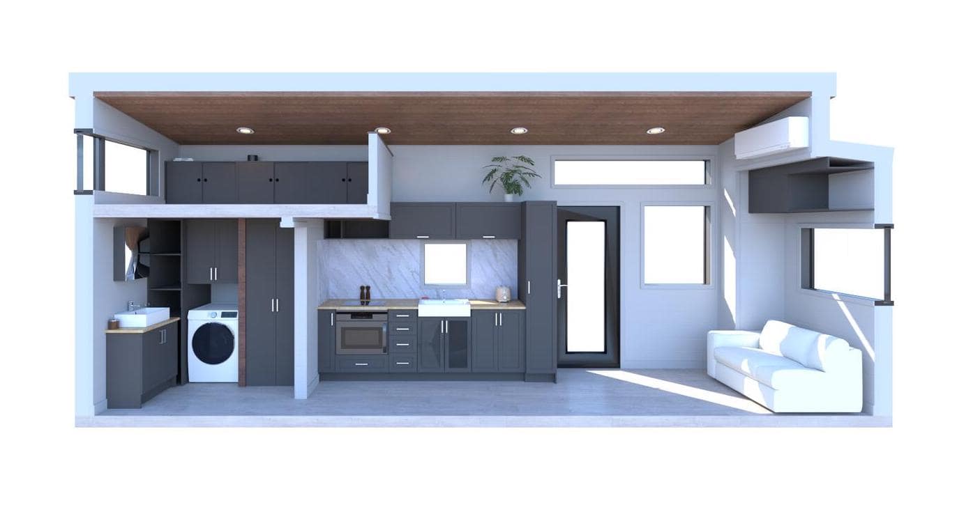 Sleek & Modern 10-Foot-Wide Tiny House