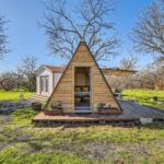 Tiny-A-Frame-Cabin-5-Acres-Austin-Texas-Exterior-Front
