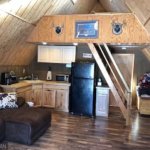 Tiny A-frame Cabin w Carport and Shed on 2-5 Acres for 70k via Zillow 001