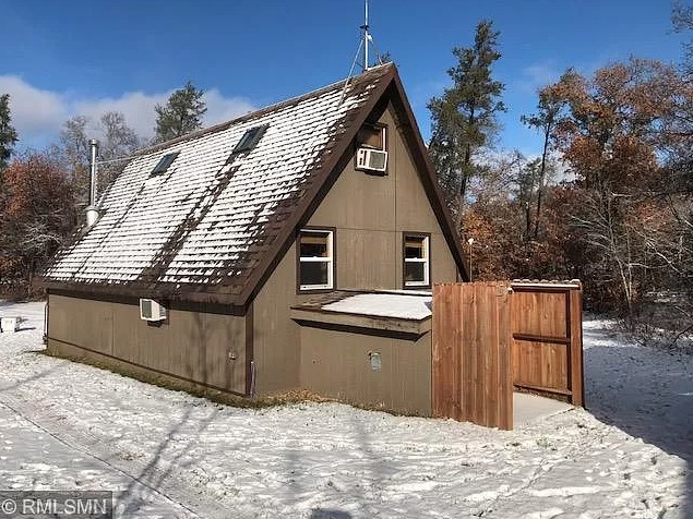 Tiny A-frame Cabin w Carport and Shed on 2-5 Acres for 70k via Zillow 008