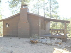 Tiny Forest Service Cabin For Sale in Willow Canyon Arizona 002