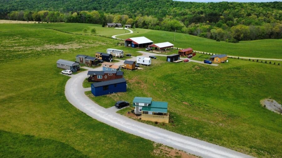 Tiny Homes Village: A Pet-Friendly Tiny House Community in the Tennessee Hills