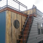 Tiny House on Wheels with Rooftop Access 001
