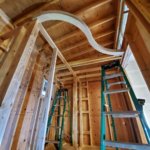 Tiny House with Curved Loft Beams by Backcountry Tiny Homes 002