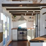 Tiny Living Homes Custom THOW with Double Vanity Sink and Full Kitchen 003