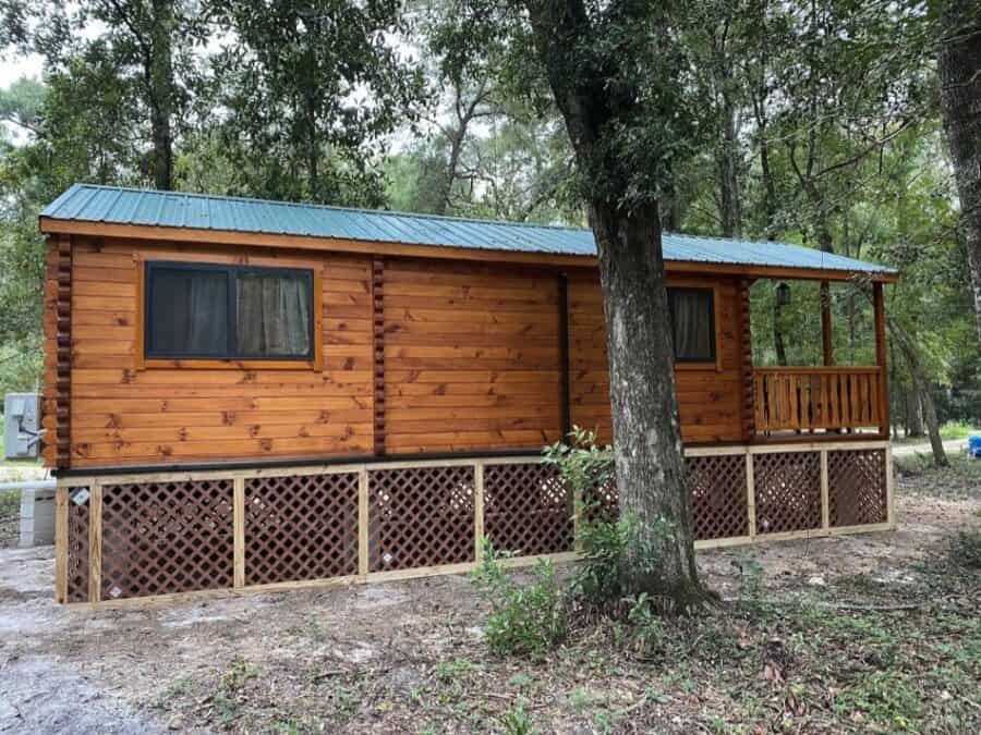 Tiny Log Cabin in Fort White Florida 0014