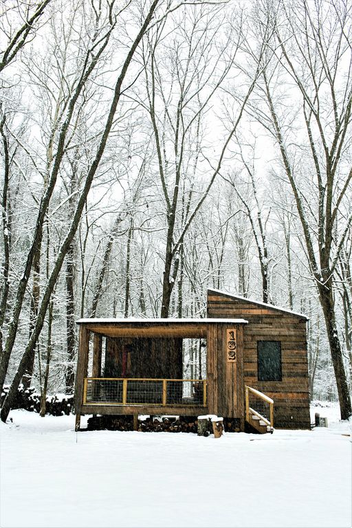 Tiny Modern Rustic Tiny Cabin Vacation near Asheville NC 0026