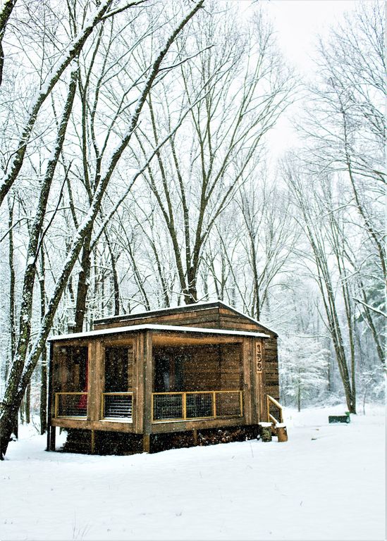 Tiny Modern Rustic Tiny Cabin Vacation near Asheville NC 0027