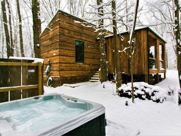 Tiny Modern Rustic Tiny Cabin Vacation near Asheville NC 0028