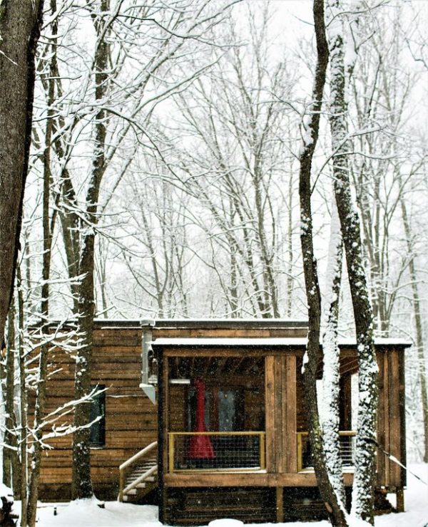 Tiny Modern Rustic Tiny Cabin Vacation near Asheville NC 0029